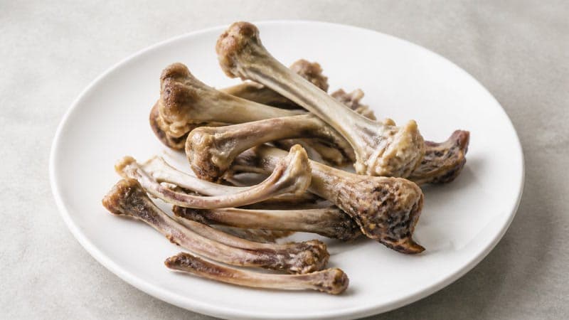 Cooked bones